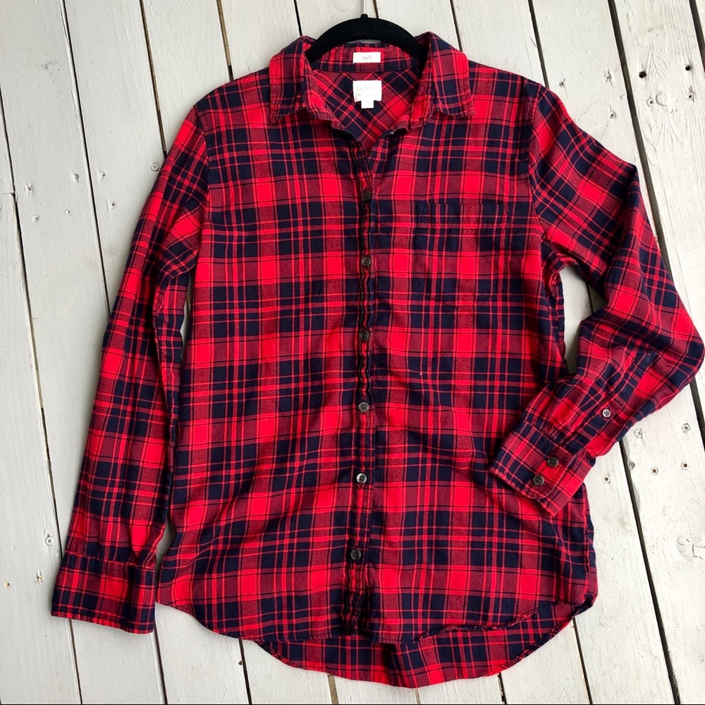 J. Crew Women’s Flannel shirt